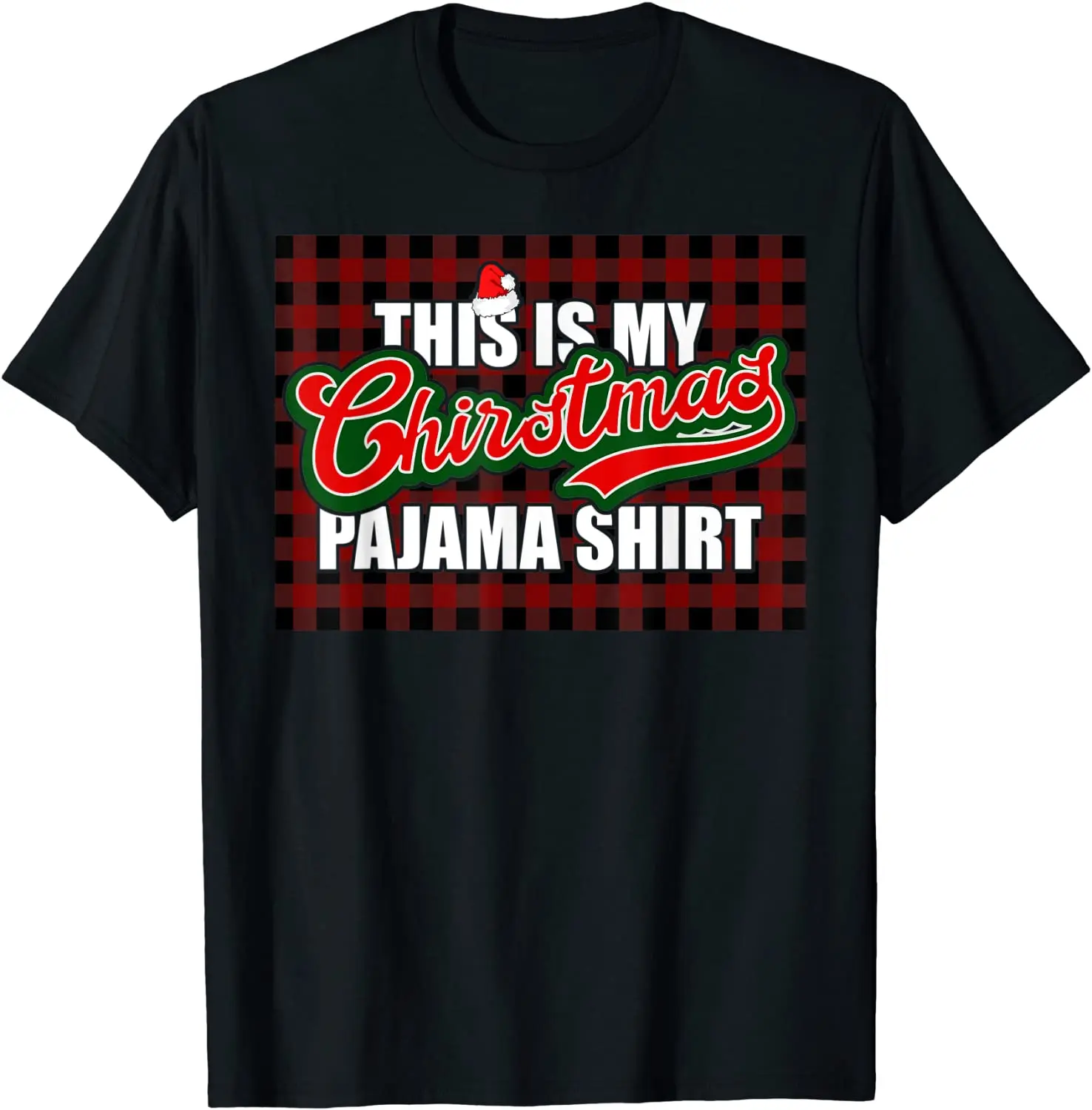 

This Is My Christmas Pajama Shirt Funny Quote Holidays Meme T-Shirt