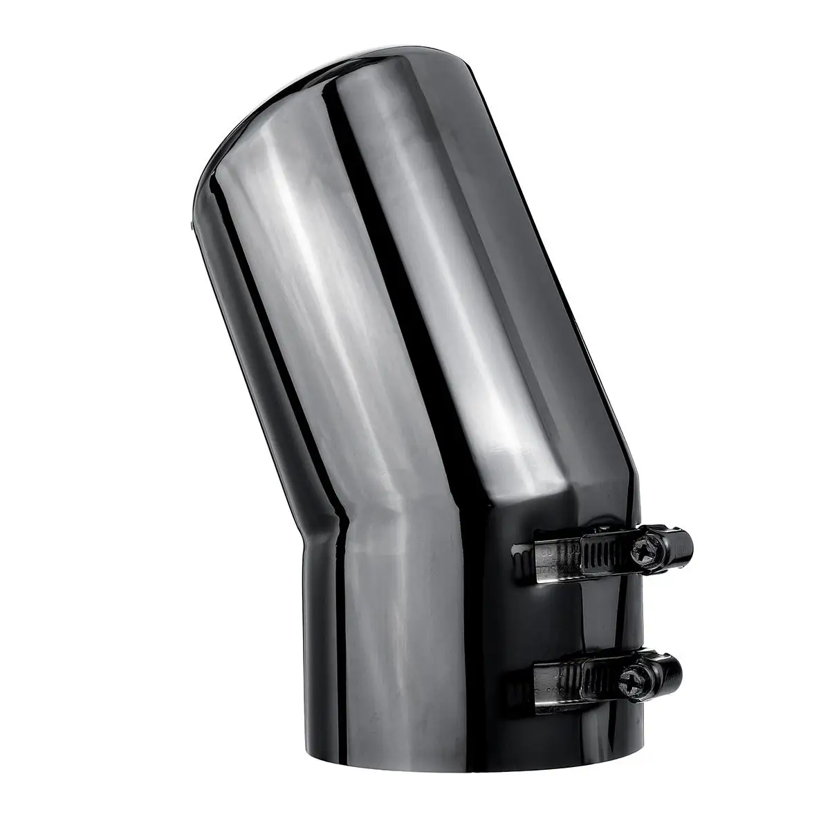 Titanium Black Собачка из нержавеющей стали глушитель наконечник трубы для Land Cruiser 200 LC200 для LEXUS 570 LX570 автомобиль Стайлинг Аксессуары - Цвет: Titanium Black