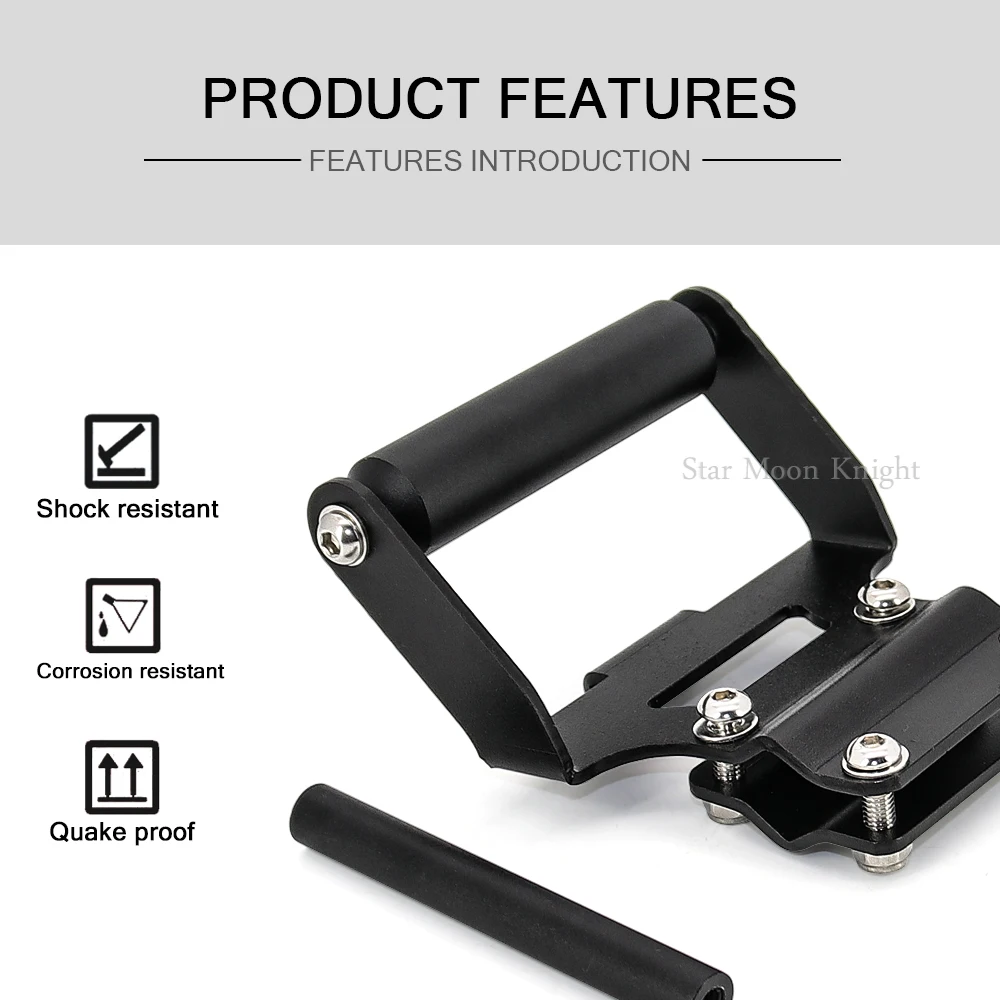 motorcycle stand holder phone mobile phone gps navigation plate bracket for honda africa twin crf1000l 2018 2019 crf 1000 l free global shipping