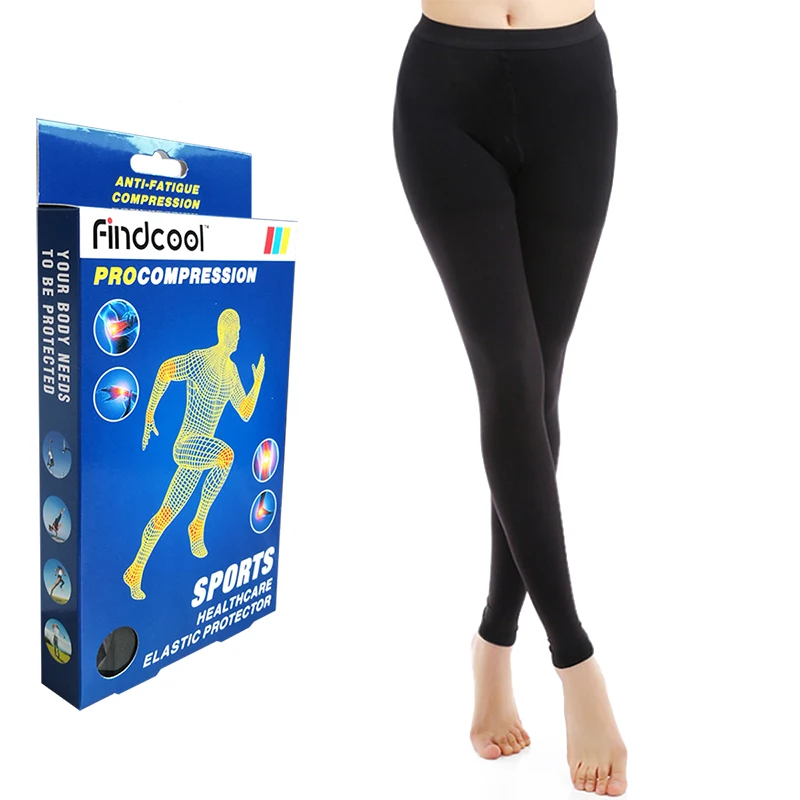 

FINDCOOL 23-32mmHg компрессионные колготки для женщин, варикозное расширение вен, компрессионные колготки для йоги, колготки