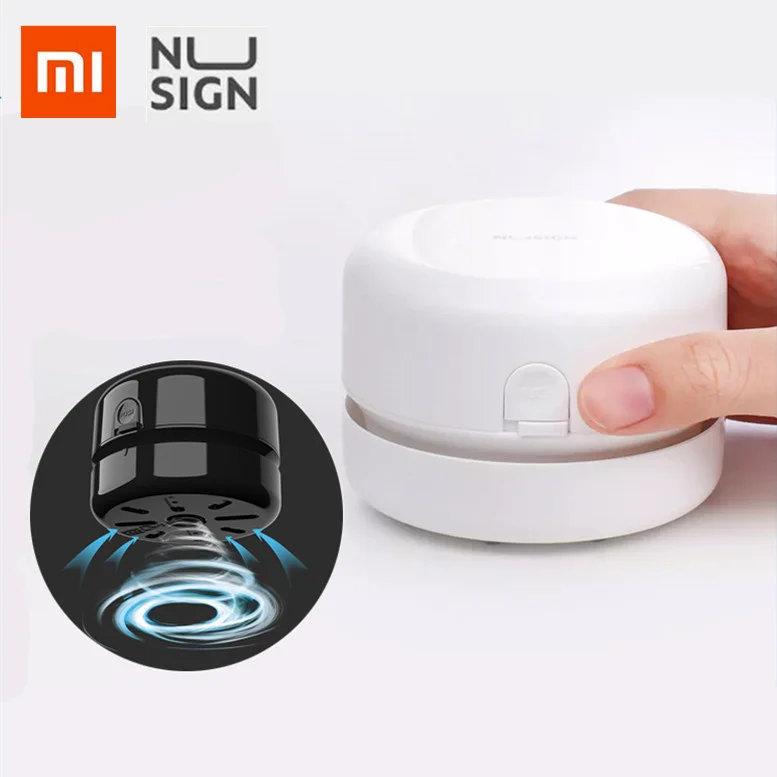 

Xiaomi NUSIGN Desk Portable Desktop Cleaner Mini Desk Vacuum Cleaner for School Classroom Office School Supplies