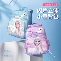 disney frozen school bags for girls elsa anna primary student shoulder orthopedic backpack grade 1 5 kids christmas gift mochila