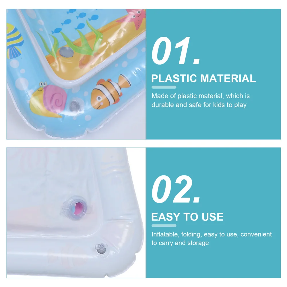 

1Pc Funny Toddler Water Pad Creative Water Play Mat Floating Sensory