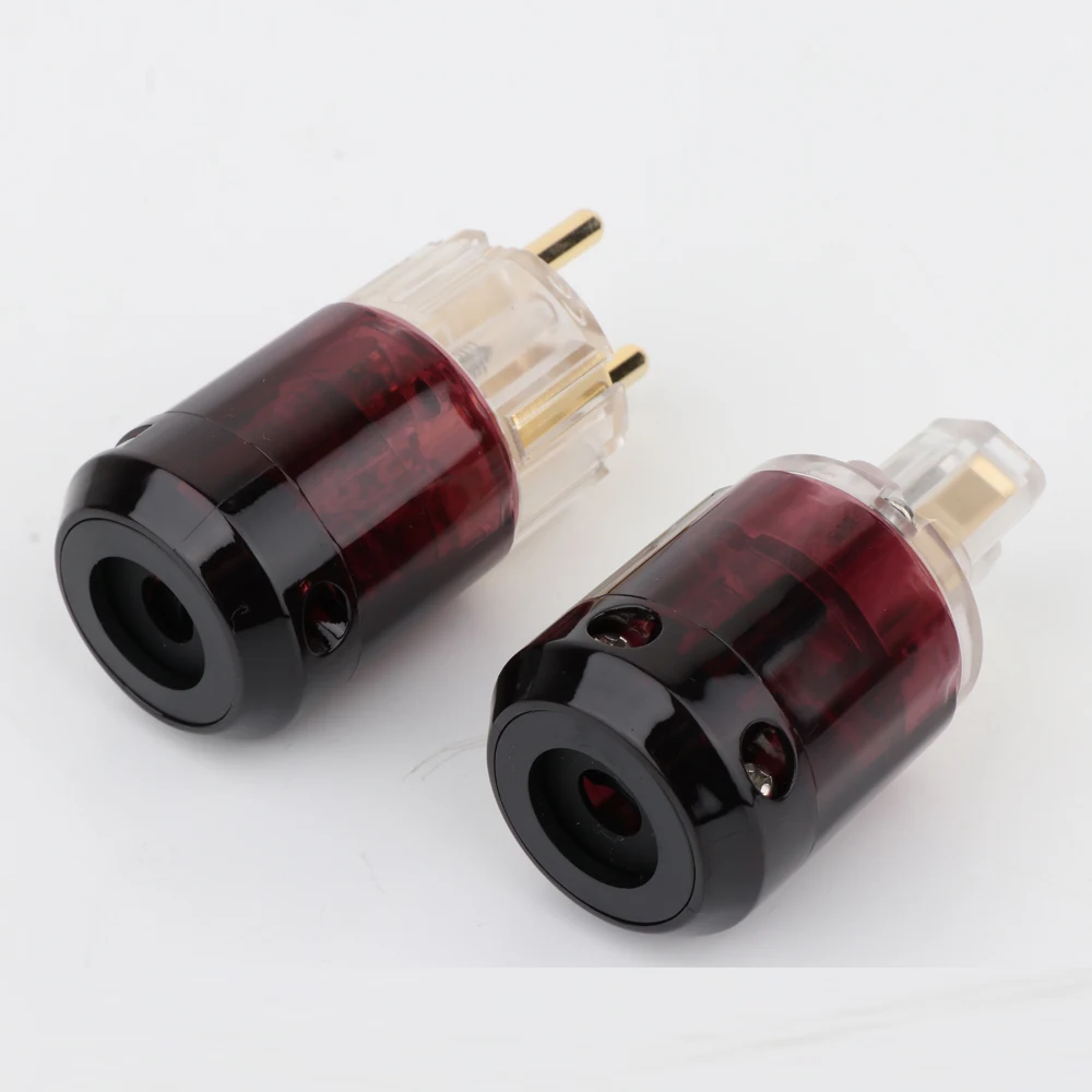 Hifi Oyaide C 079 P 079e Schuko Европейская штепсельная Вилка питания 24k позолоченный IEC аудио