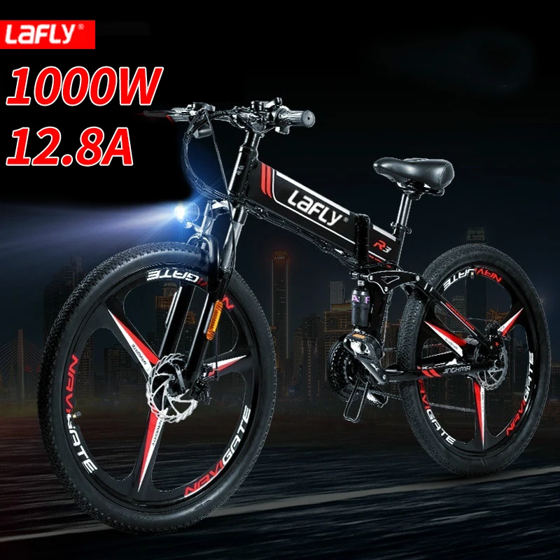 

Duty free X-3 electric bicycle folding 48V lithium assisted mountain bike cross-country variable speed 26-inch walking