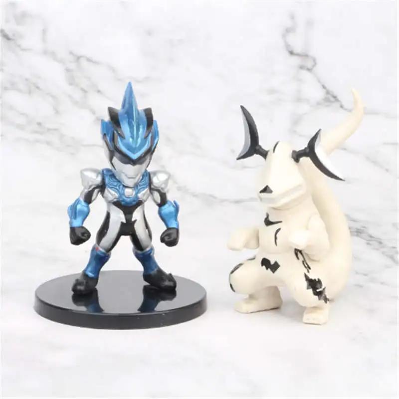 6 шт./компл. Ultraman Alliance Tyro Rosso Брюс Супермен игрушка в капсуле 7 5 см | Игрушки и хобби