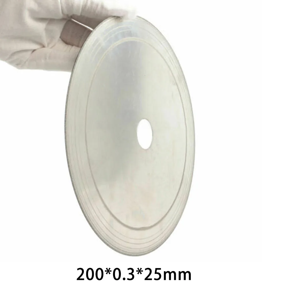

8" Inch 200mm Lapidary Diamond Saw Blades Super-Thin Rim Cutting Disc Tools For Stone