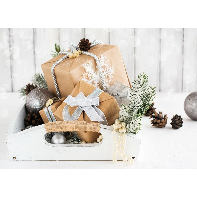 

SHENGYONGBAO Vinyl Custom Photography Backdrops Christmas day Theme Photography Background 91106DJ-08