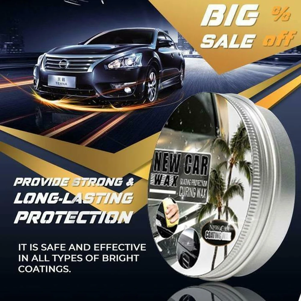 

150ml/300ml Car Coating Wax Car Wax Polish Paint Surface Quick Coating Formula Waterproof Protective Film