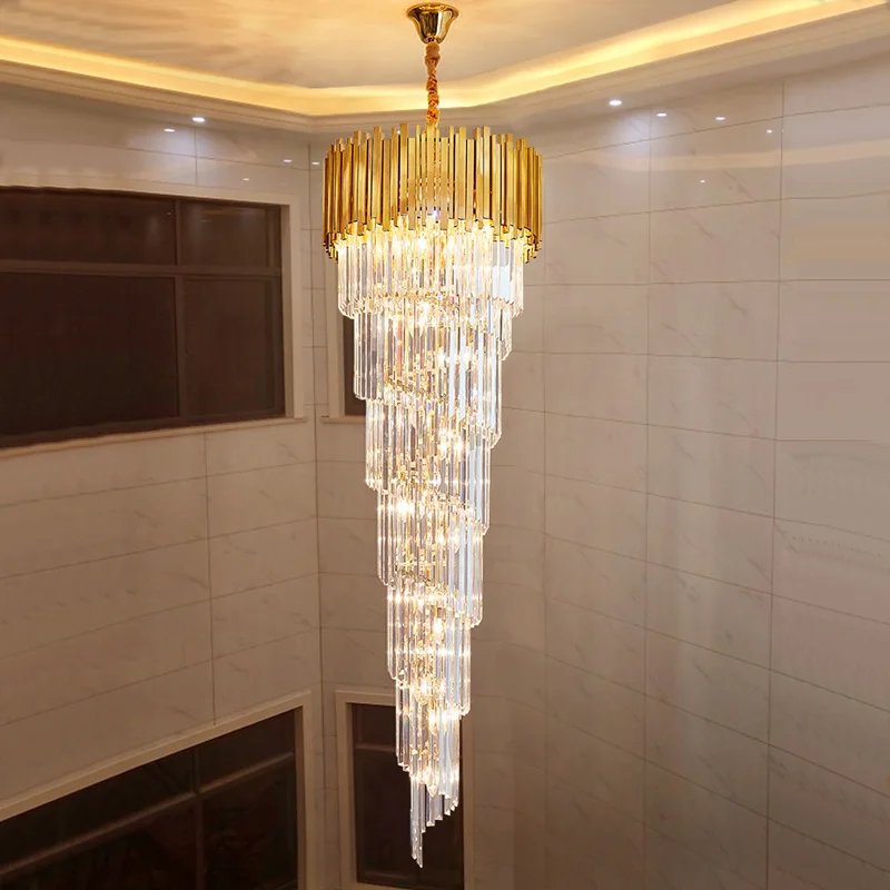 

Современная хрустальная люстра K9, роскошный Кристальный подвесной светильник в лобби отеля