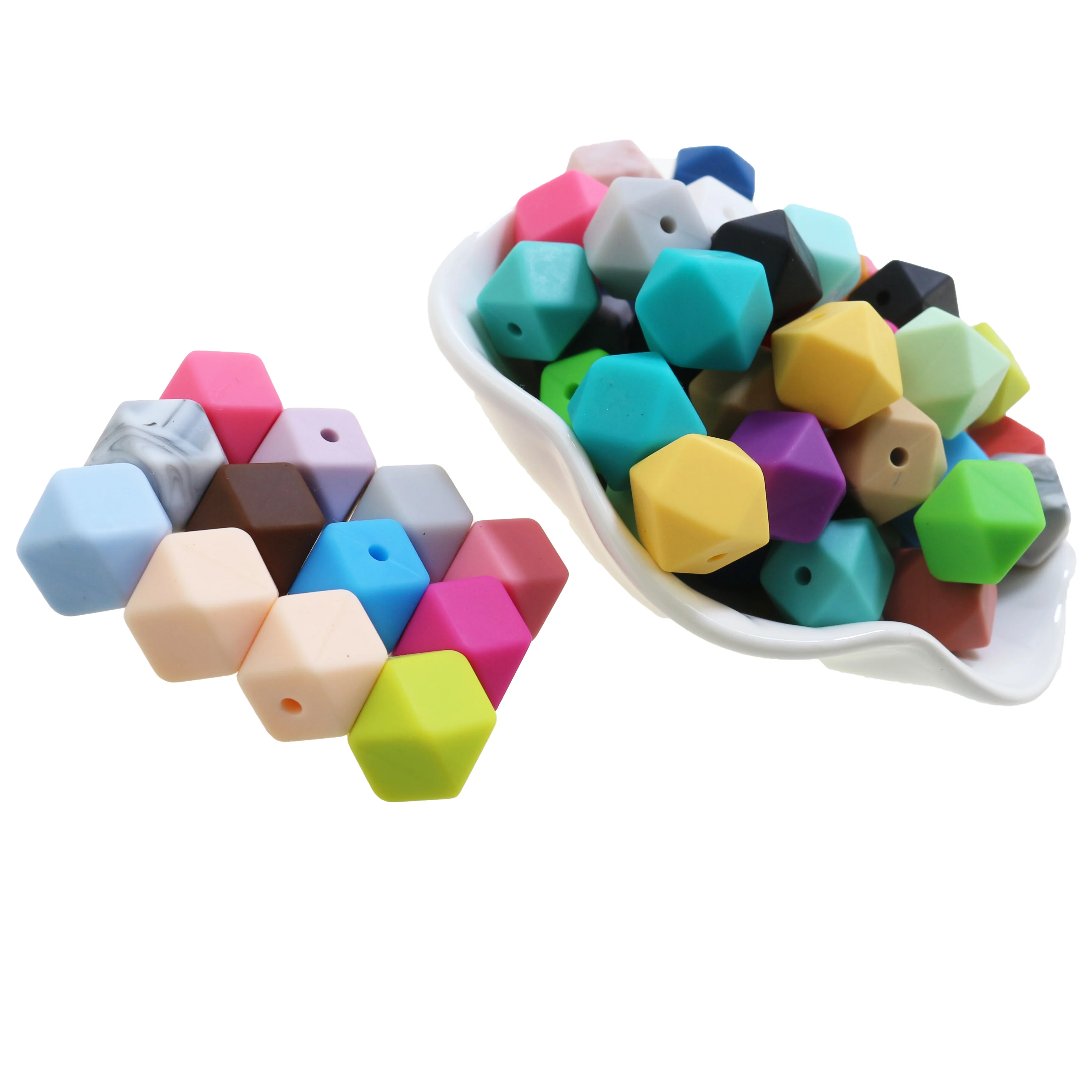 Бесплатная доставка 100 шт./лот мини шестигранные бусины 11 мм геометрические