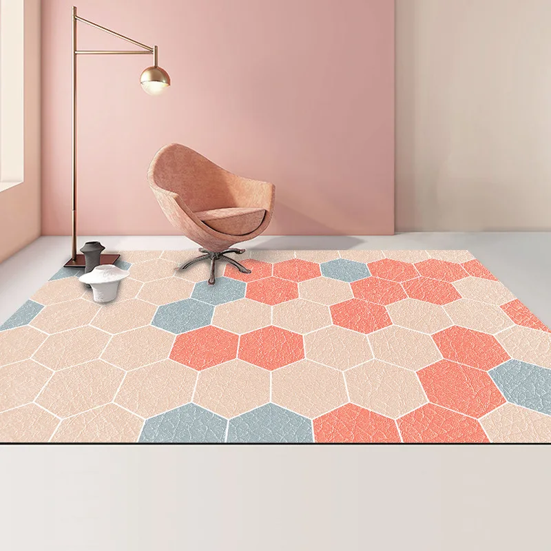 

Nordic Luxury Carpet Living Room Sofa Carpet Bedroom Bedside Full Carpet Kitchen Mat Door Mat Can Be Customized