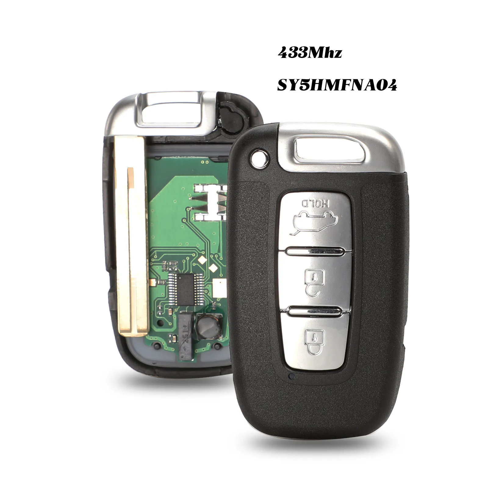 

jingyuqin Car Smart Remote Key Suit for KIA K2 K5 Rio Optima Forte Cerato Sportage Sorento 433MHz ID46 / PCF7952 Chip