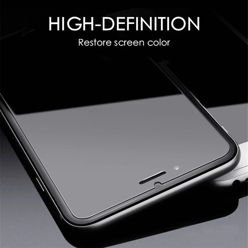 10 шт./лот с уровнем твердости 9H 2.5D закаленное Стекло для iPhone 11 pro X XS MAX XR 5C 5 5S SE 6 6s 7 8 Plus 4 4S 10 ПК чехол с защитной пленкой для экрана
