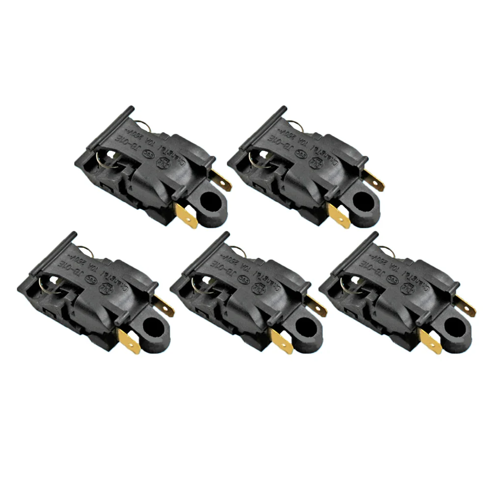 

5PCS 13A 250CV Electric Kettle Thermostat Temperature Control Switch Accessories Steam Kettles Switch High Quality