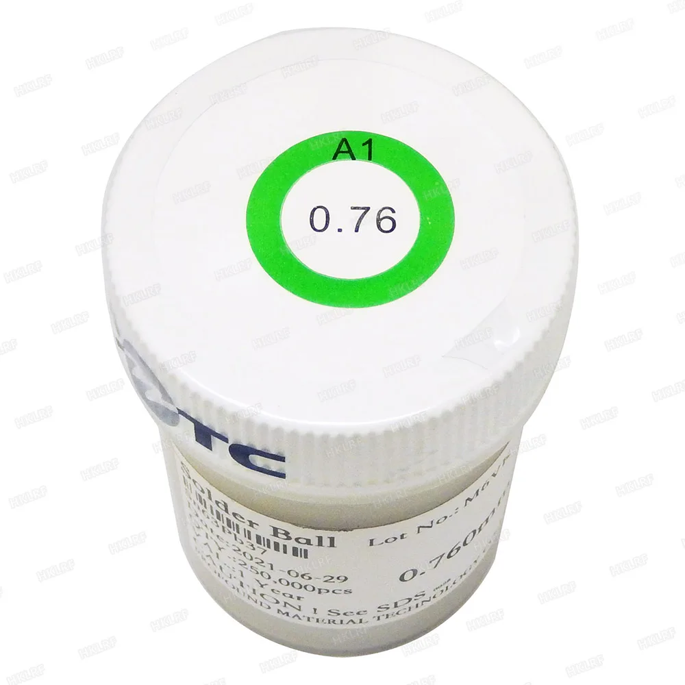 

250K 0,76 мм BGA свинцовый припой в шариках Sn63Pb37 0,2/1/3/0/5/0 мм