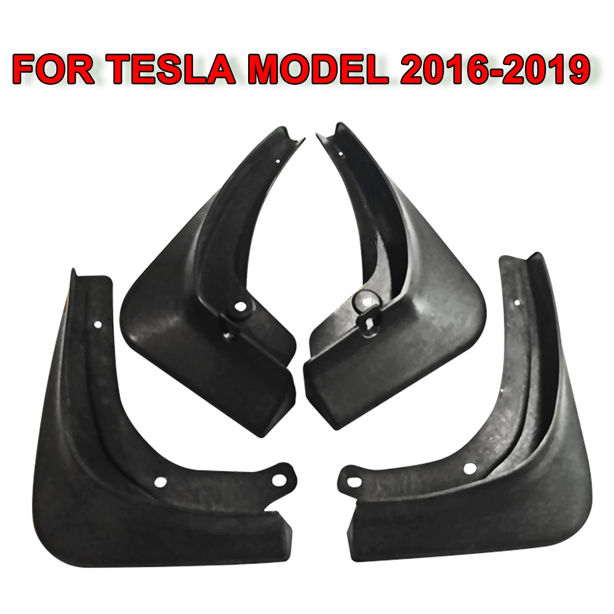 4Pcs/Set Car Mud Flaps Front Rear Mudguard Splash Guards Fender Mudflaps For Tesla Model 3 2016~2019 | Автомобили и мотоциклы
