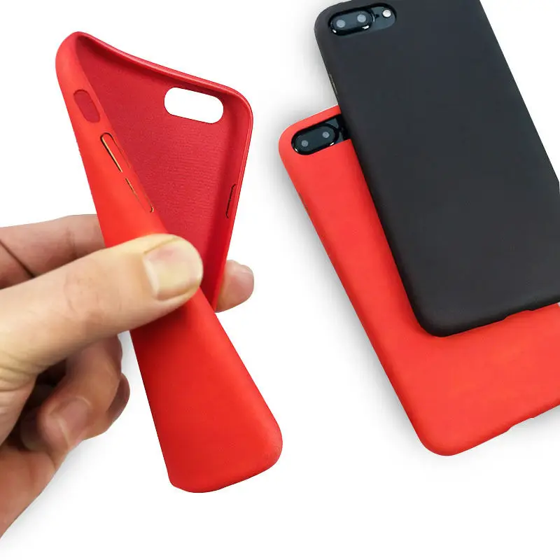 Высококачественный Мягкий ТПУ Термальность Сенсор чехол для телефона iPhone 6/6 S/6 S