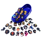 Оптовая продажа, Микс, 100 шт., Мультяшные силиконовые подвески для обуви, для детей, подарки на вечеринку, милые аксессуары