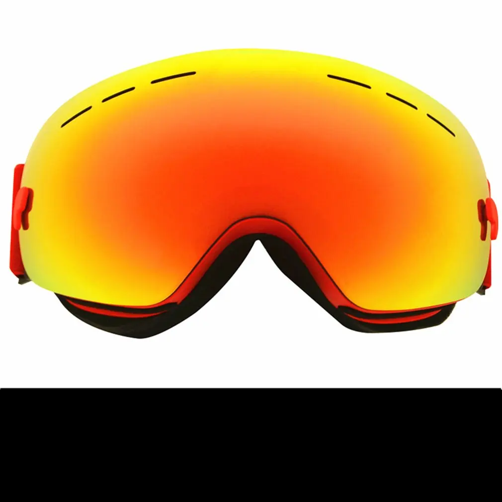 Ветрозащитные противотуманные лыжные очки для мужчин и женщин спортивные от