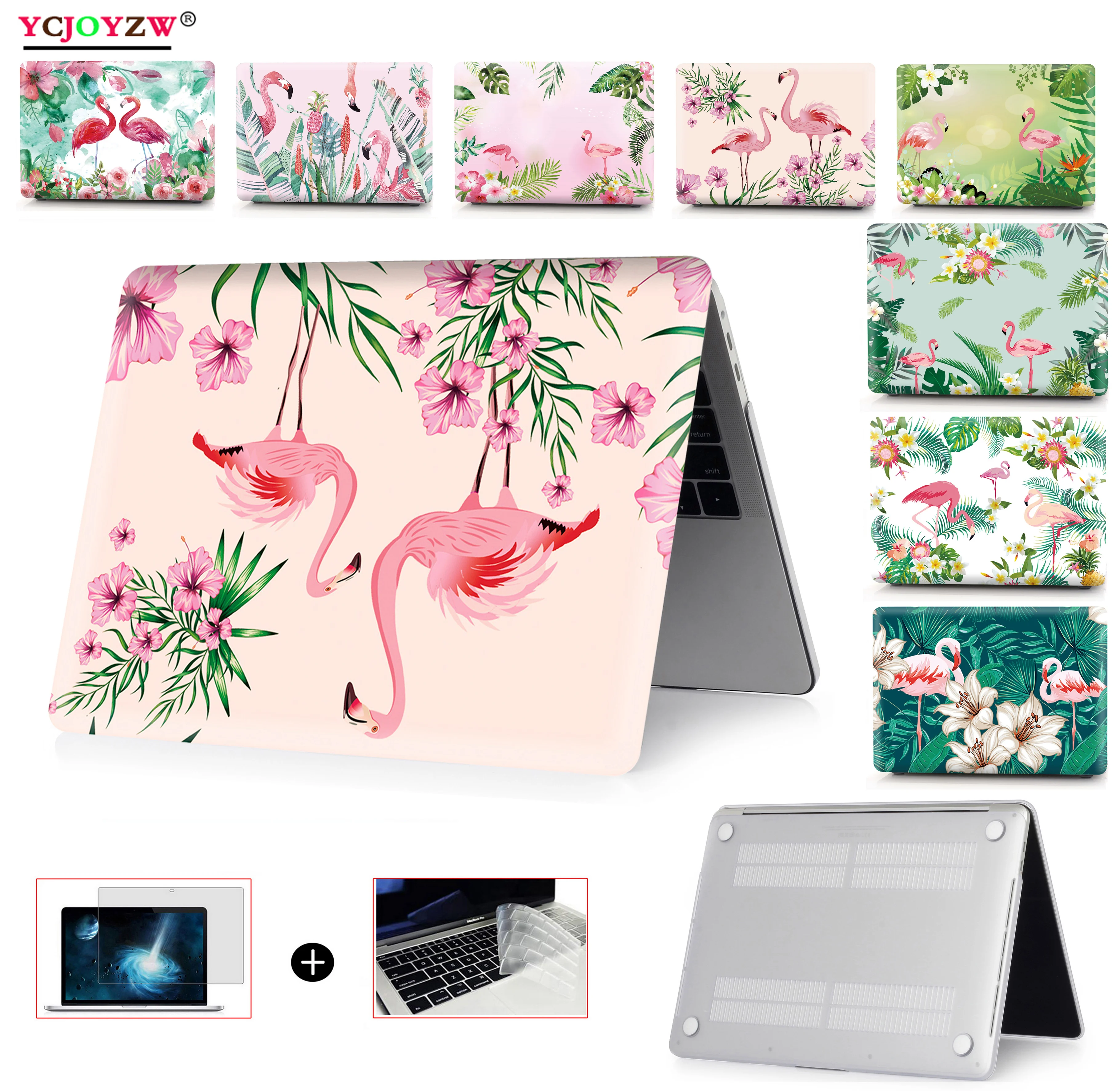 Фламинго чехол для MacBook Air 11 13 дюймов A1466 A1932 Pro 12 13 15 retina A1502 A1706 A1708 A1989 A2159