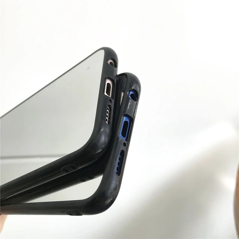 Роскошный зеркальный мягкий чехол для OPPO R9 R9S R11 R11S Plus R15 R17 Pro A3 A3S A5 A7 A7X AX7 A8 A9 A11 A11X 2020