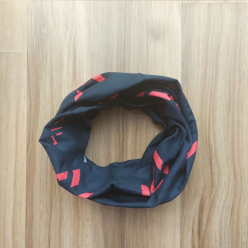 Cheap Black Red buffe Рыбалка волшебный головной платок многофункциональный бандана Открытый УФ головной убор Спорт маска для лица повязка на голову унисекс - Цвет: Cheap Black Red