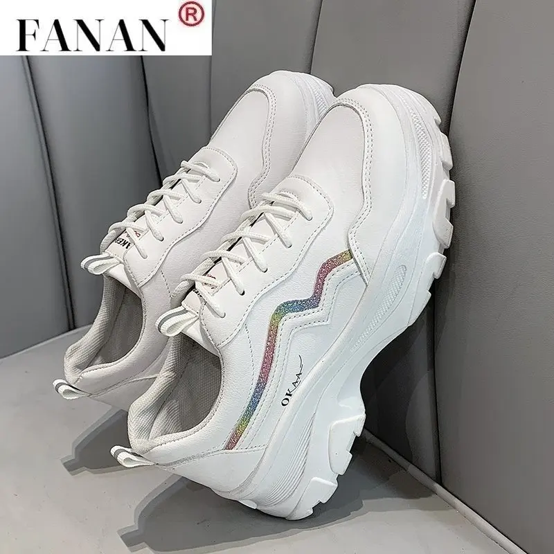 

2021 Summer Women Sneakers White Tennis Women Shoes Canvas Slip on Female Row Shoes Platform Flats Casual Ladies Vulcanize Shoes