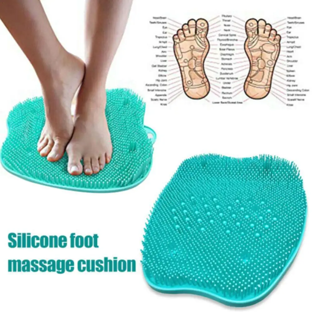 

Foot Care Shower Feet Foot Cleaner Scrubber Washer Brush Remove Dead Skin Massage Feet Washbrush For Feet Household Bathroom