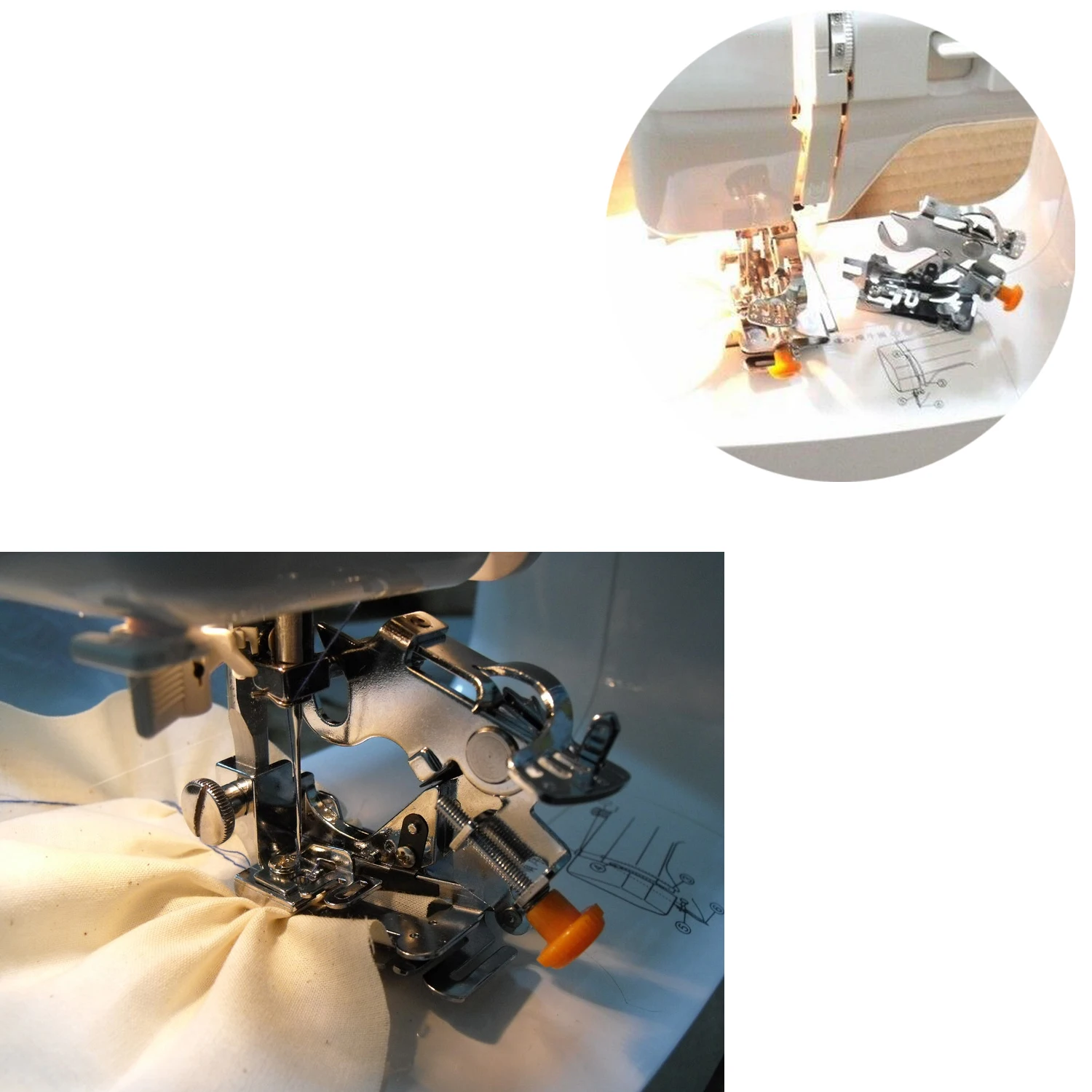 Запчасти для бытовых швейных машин 55705 лапка с низким хвостовиком janome brother singer pfaff