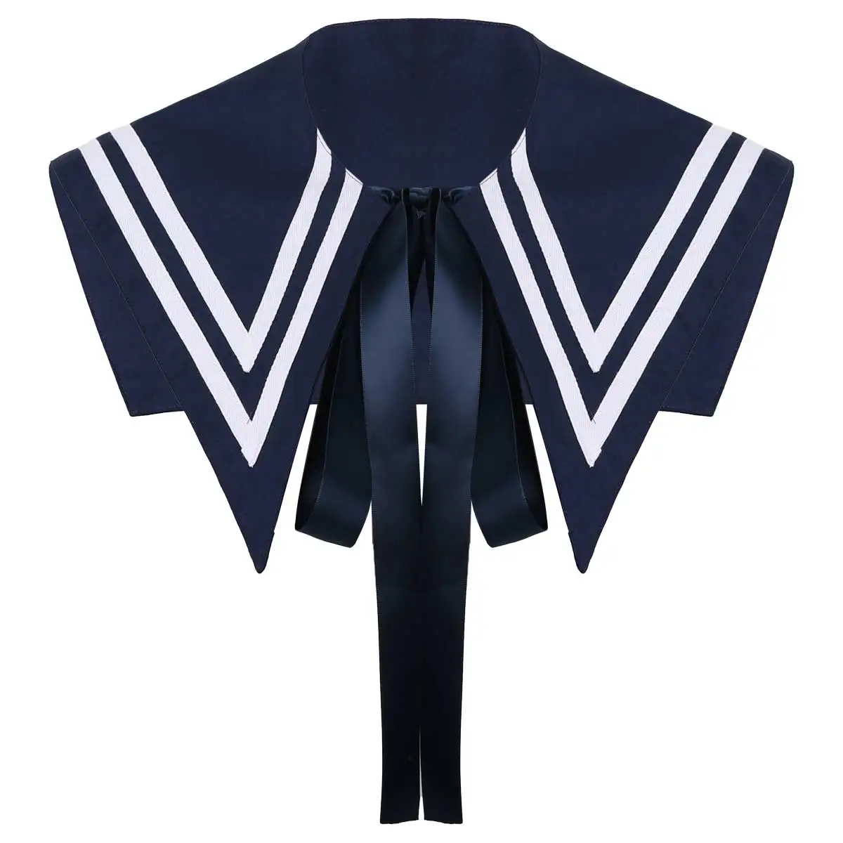 Японский элегантный стиль матросский искусственный воротник съемная рубашка