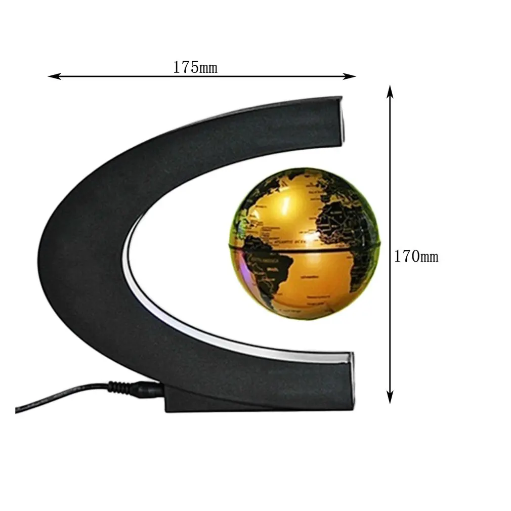 

Levitation Anti Gravity Globe Magnetic Floating Globe World Map with LED Light for Children Gift Home Office Desk Decoration
