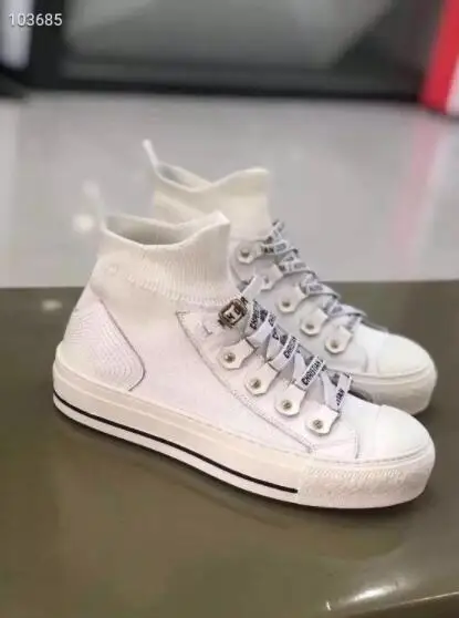 

knitted high tube ladies canvas shoes letter lace thick bottom casual breathable thin women's vulcanized shoes casual shoes