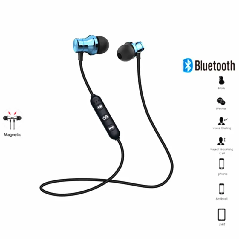 Беспроводные Bluetooth наушники стереонаушники Спортивная гарнитура вкладыши