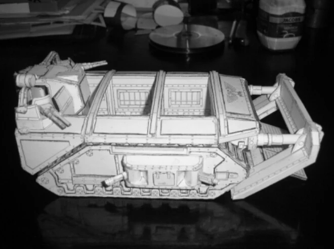 

3D Paper Model DIY Landing Craft