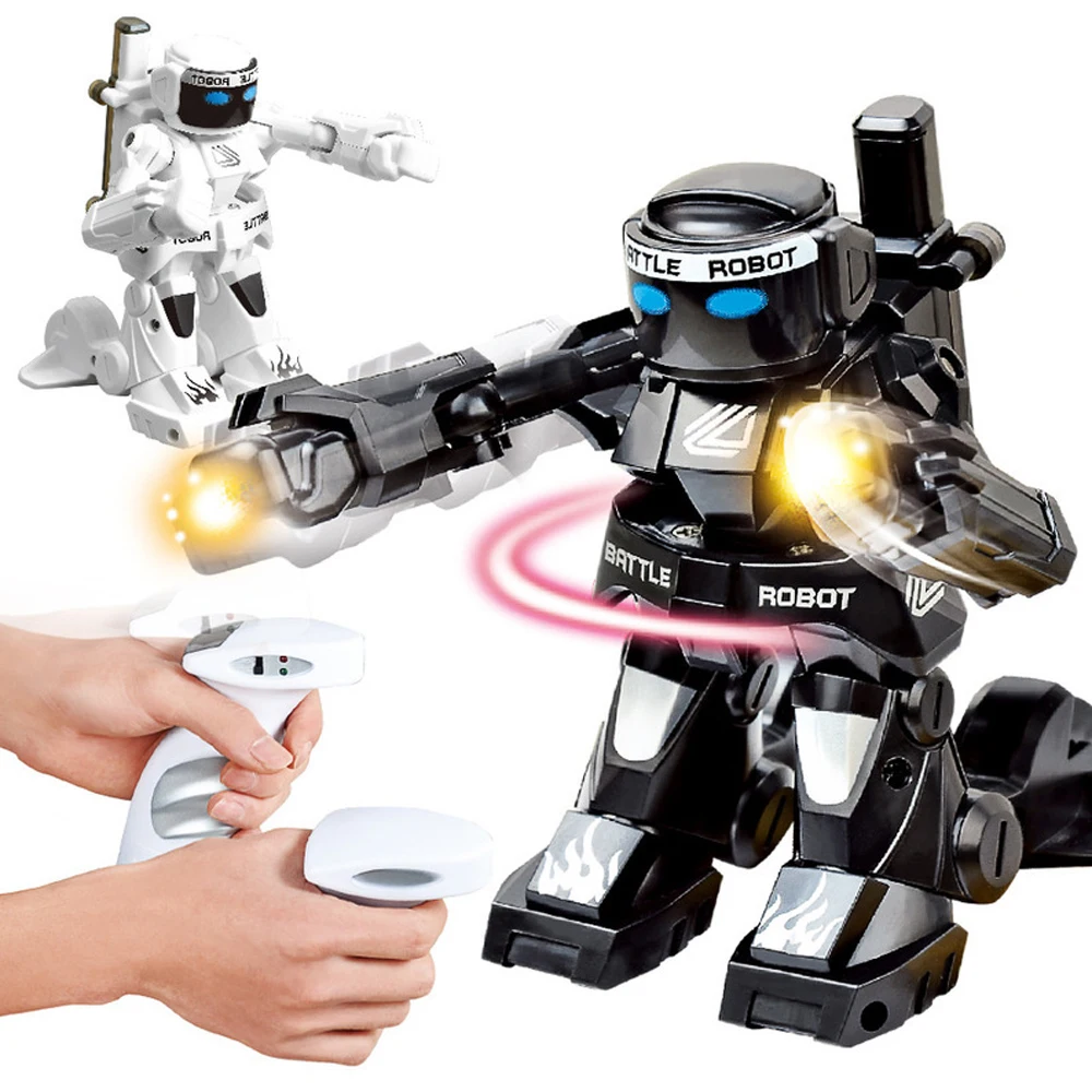 RC Robot Battle Boxing Toy Remote Control 2.4G Humanoid Fighting with Two Joysticks Toys for Kids |