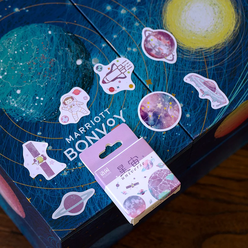 50x милые Le Petit Prince канцелярские наклейки кавайная коробка наклейки бумажные стикеры для детей DIY Скрапбукинг ежедневник, альбомы