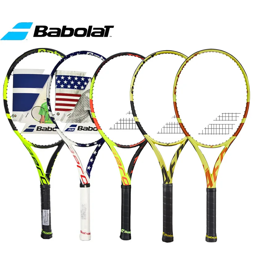 

Профессиональная теннисная ракетка BABOLAT из углеродного волокна, ракетка для французского тенниса с открытой короной по 2021 Надаль PA, набор р...