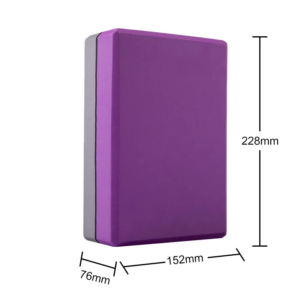 

Durable Yoga Block Skillful Manufacture Anti-slip Pilates Yoga Stretching Aid Brick Waterproof Exercise Sport Foam Block