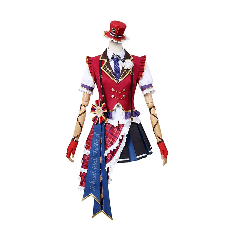 

Anime Love Live! Nijigasaki High School Idol Club Cosplay Costume Yuki Setsuna Dress Uniform Outfit Women Halloween Costumes