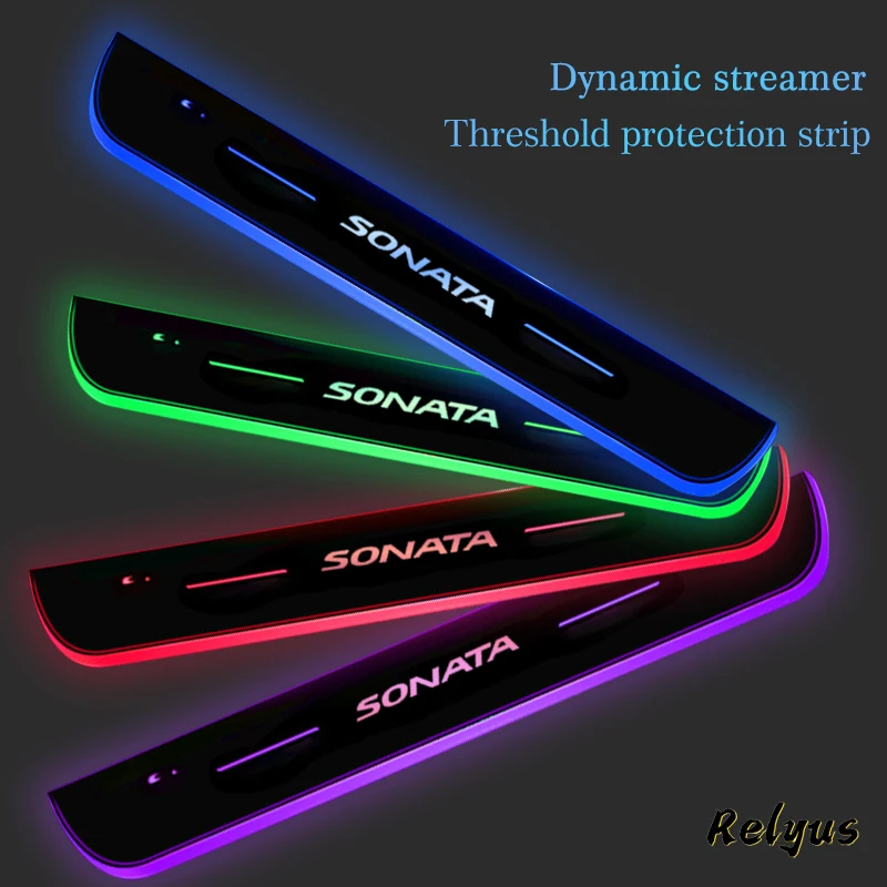 Подвижная Светодиодная подсветка с логотипом автомобиля подвижная педаль