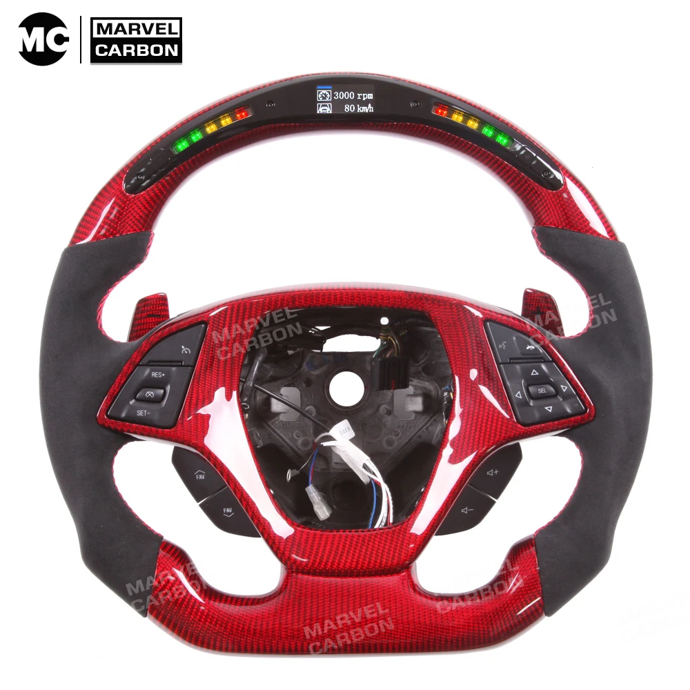 

Carbon Fiber LED Steering Wheel for Chevrolet