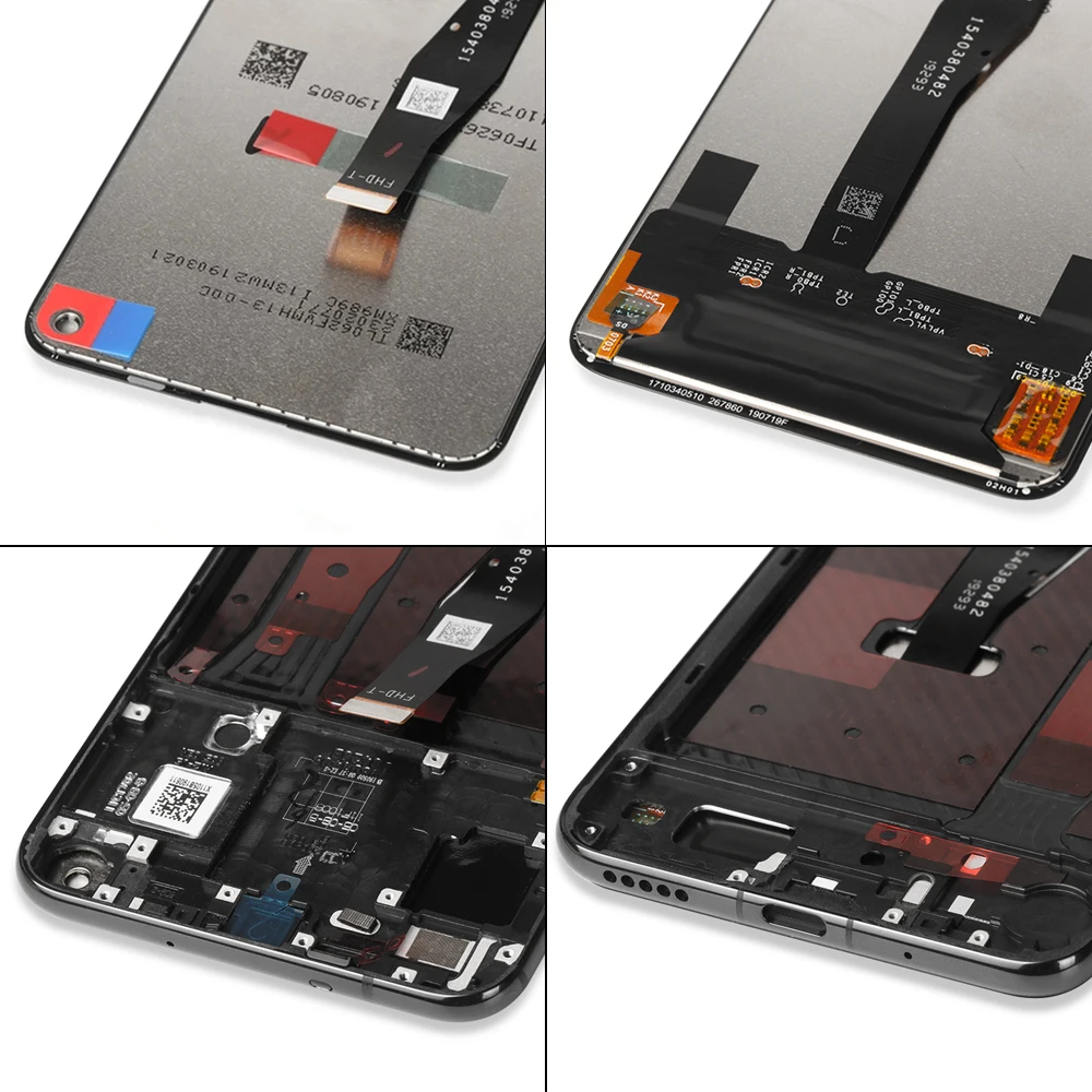 original display for honor 20 display touch screen for huawei nova 5t lcd display digitizer honor 20pro yal l21 replacement part free global shipping