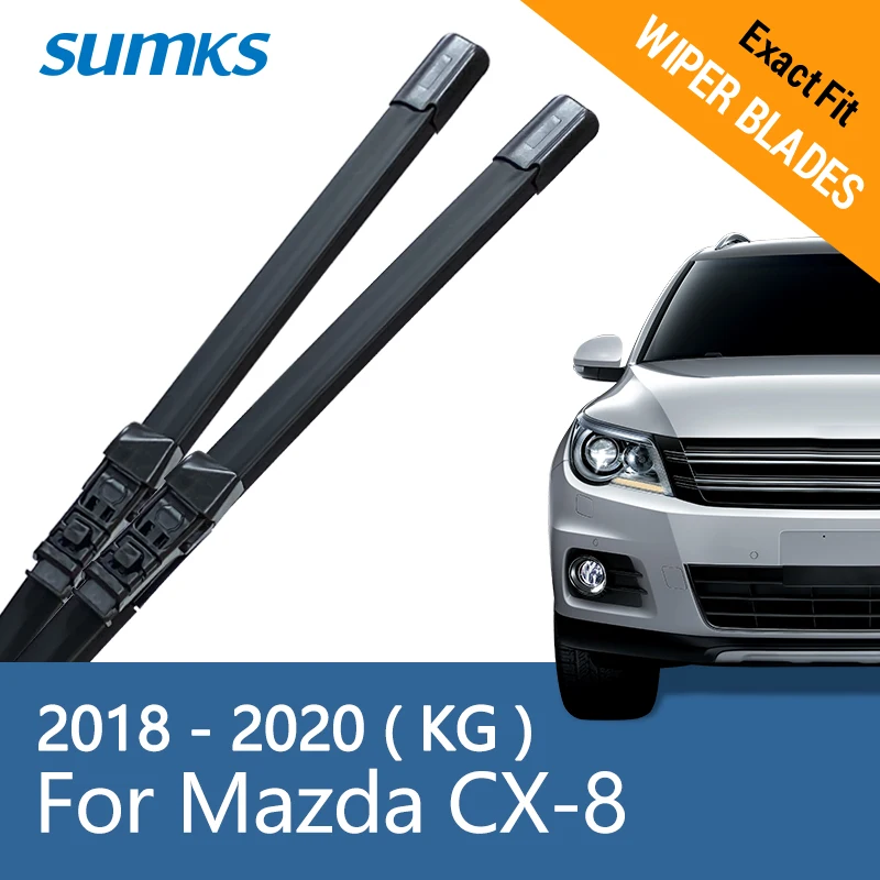 

SUMKS Дворники для Mazda CX-8 KG 24 "и 18" подходят к кнопкам 2018 2019 2020