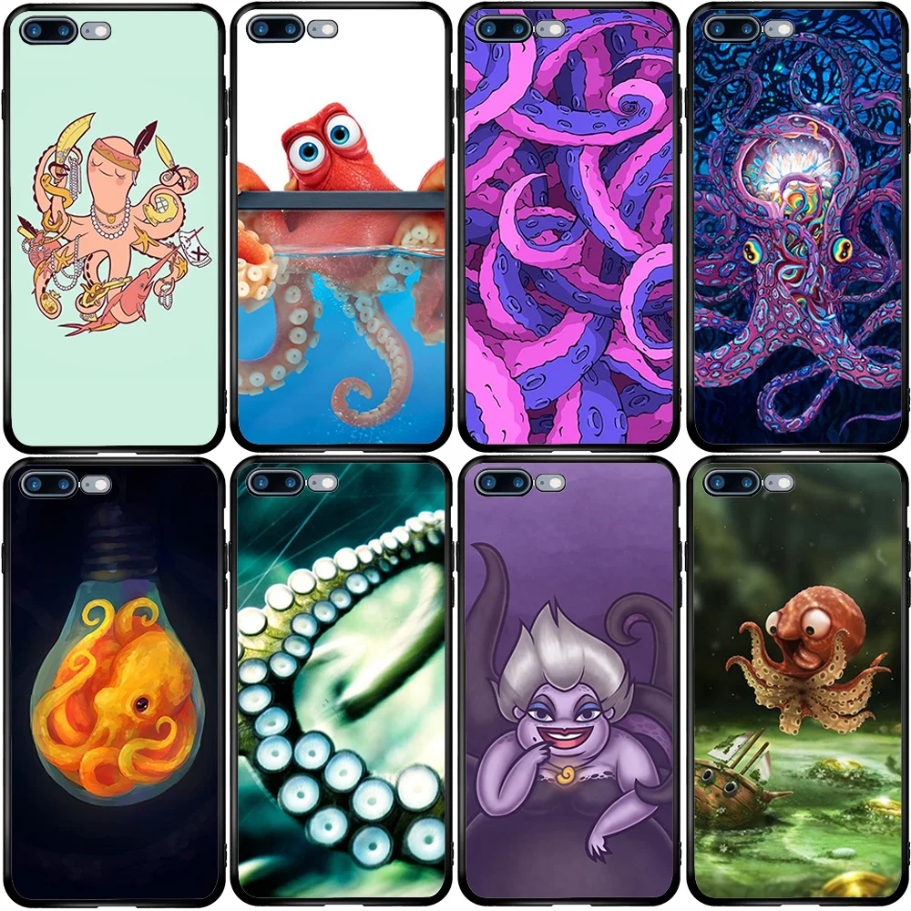 Чехол для телефона Huawei P smart Z Mate 9 10 20 30 P10 P20 P30 P40 Lite E Pro Plus 2019 2020 Octopus|Бамперы| |