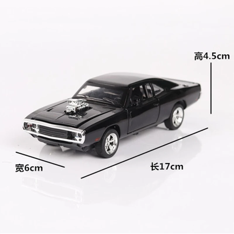 Модель зарядного устройства 1/32 масштабная модель автомобиля Dodge Furious Car сплав с