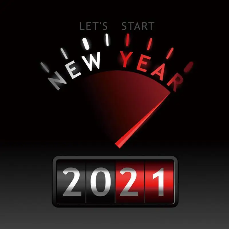 

Car Fans Dashboard 2021 Happy New Year Photography Backdrops Festival Party Celebration Background For Decor Photo Studio