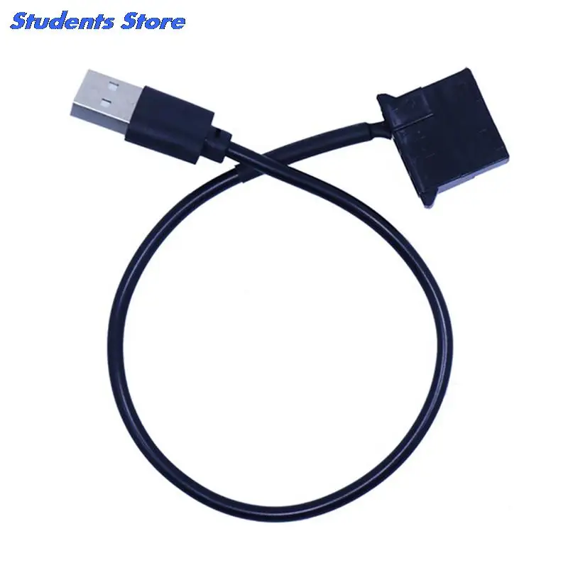 1 шт. 4-контактный разъем на 5 в USB папа адаптер кабель 4 Pin Molex вентилятор питания
