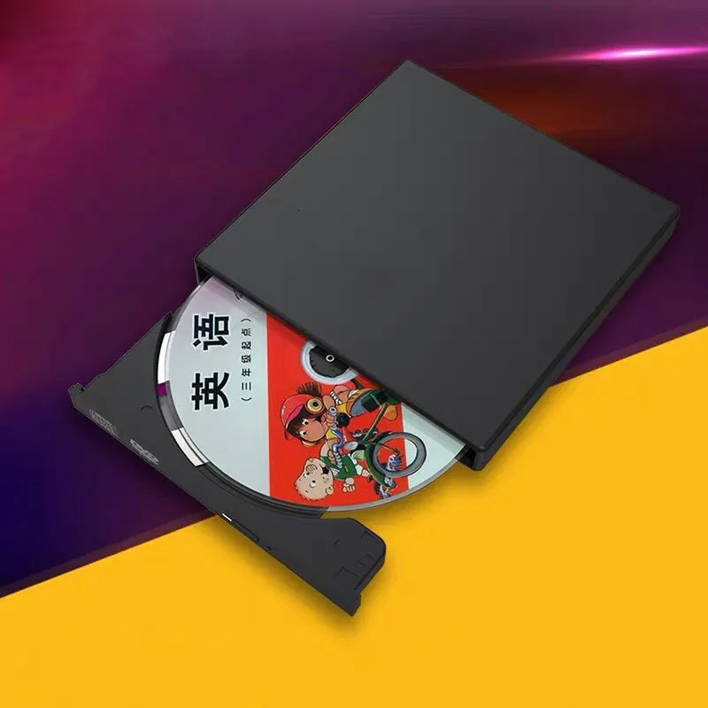 Оптический usb-дисковод внешний DVD коробка горелки discs диски плеер Портативный