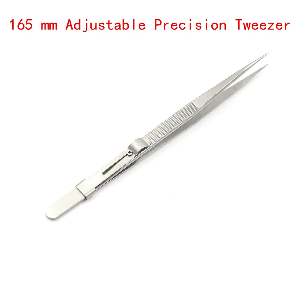 

Пинцет многофункциональный регулируемый с антистатическим замком, 6,5 дюйма